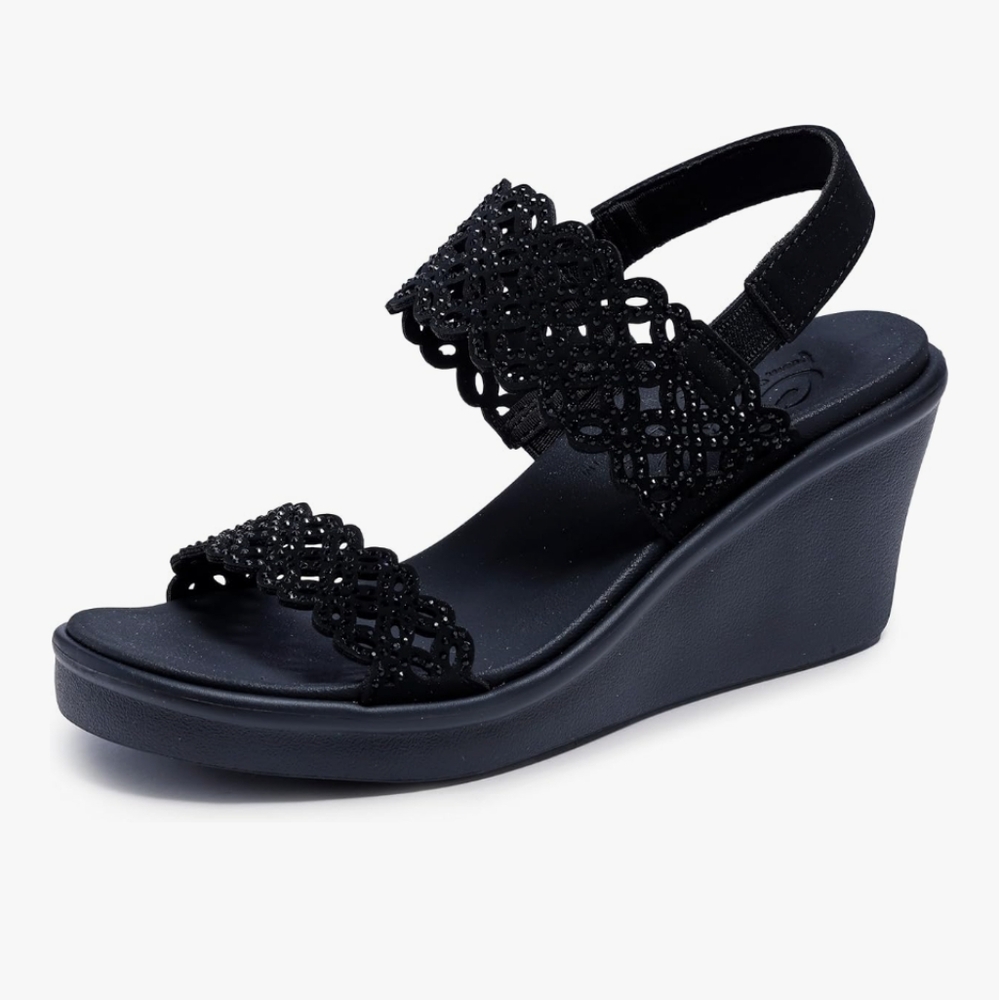 Elegant Black Women's Sandals